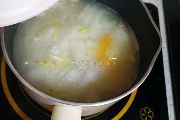 咸蛋冬瓜汤的做法图解4