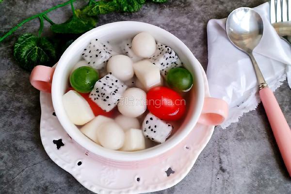 水果汤圆的做法图解8