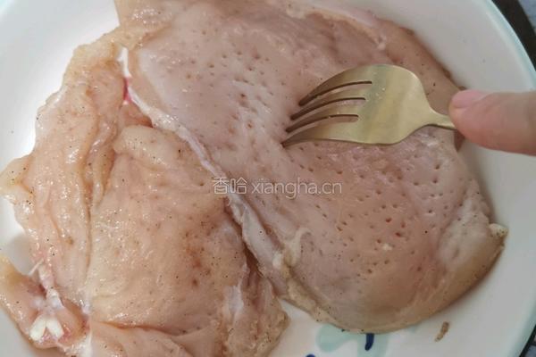黑胡椒鸡胸肉#轻食减脂#的做法图解9