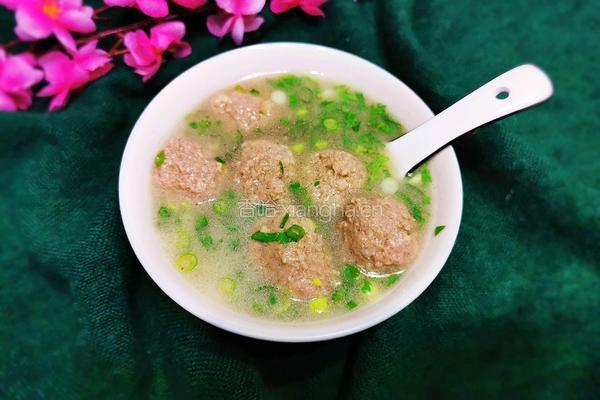 肉丸汤的做法图解23