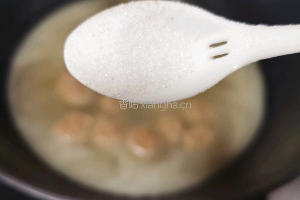 肉丸汤的做法图解20