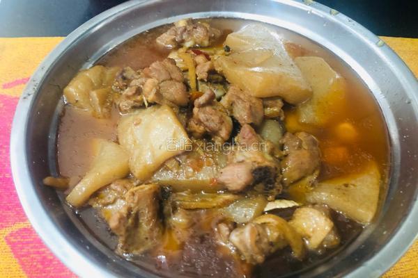 鸭腿烧魔芋的做法图解9