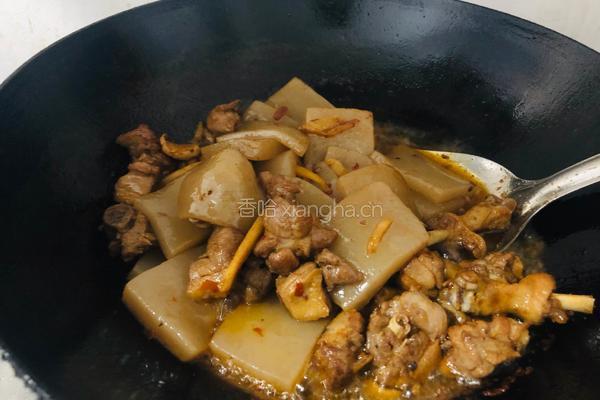 鸭腿烧魔芋的做法图解7