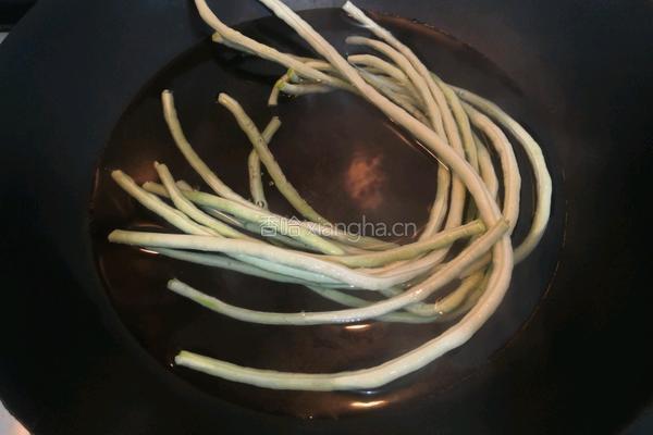 芝麻沙拉酱长豆的做法图解4
