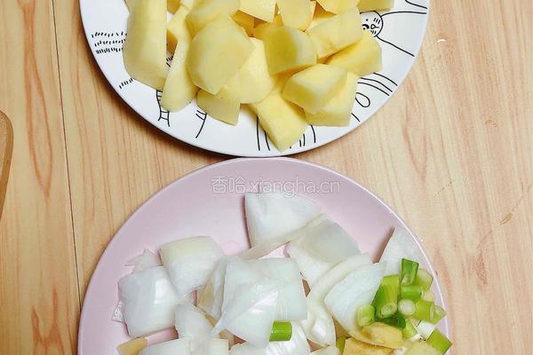 咖喱鸡土豆意面的做法图解2