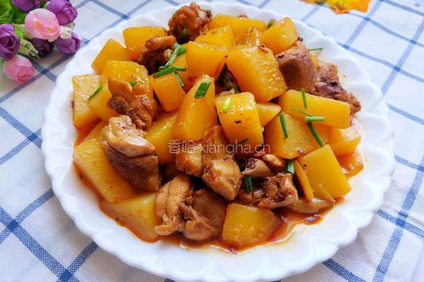 土豆烧鸡块