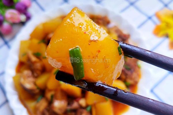 土豆烧鸡块的做法图解2