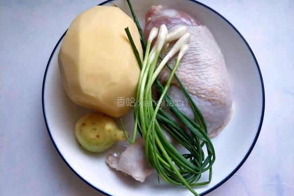 土豆烧鸡块的做法图解3