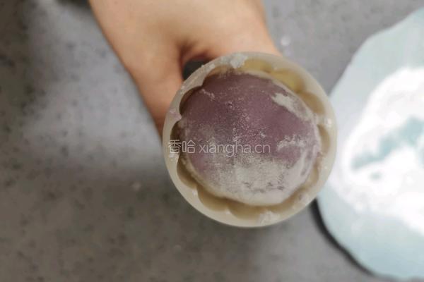 紫薯豆沙糯米饼的做法图解17