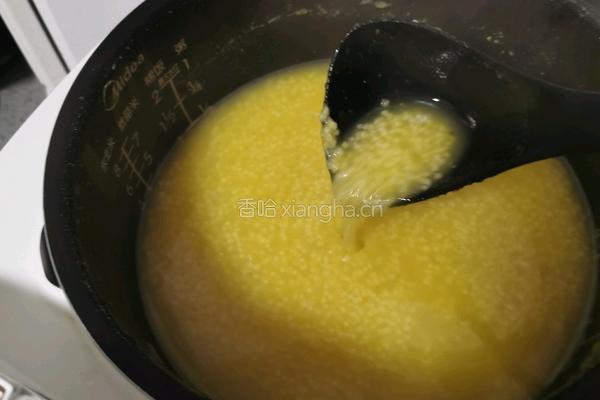 南瓜小米粥的做法图解12