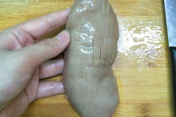 爆炒腰花的做法图解3