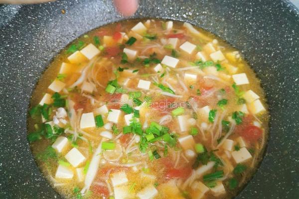 双菇豆腐汤的做法图解20