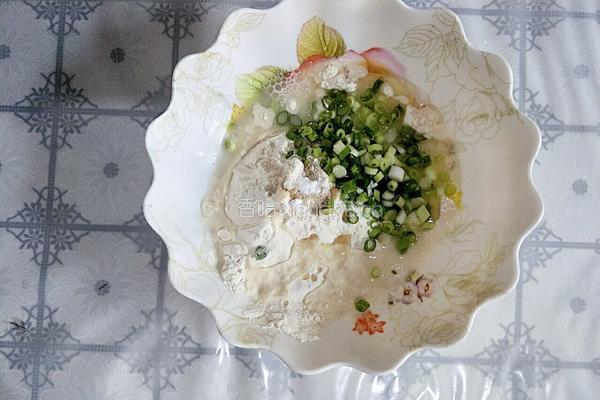 苏打葱香方块饼的做法图解2
