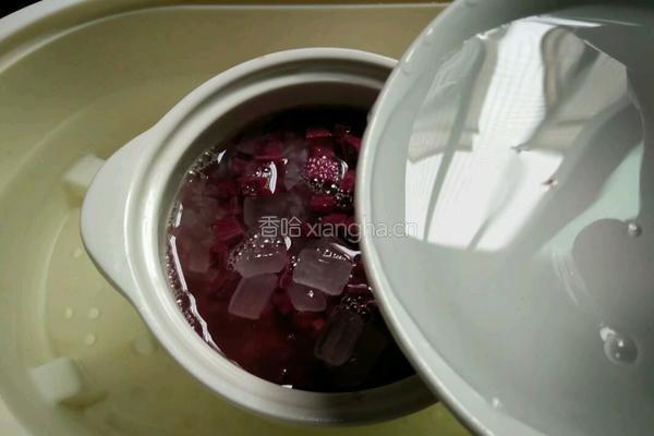 紫薯银耳羹的做法图解7
