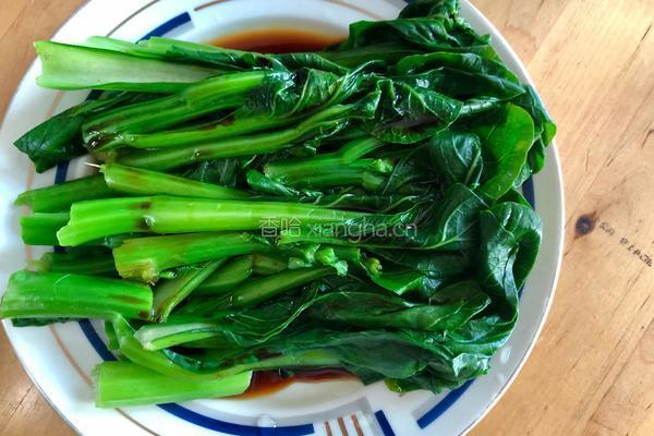 白灼菜心