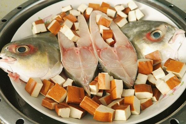 豆腐干蒸鱼的做法图解5