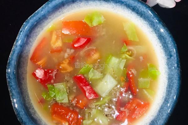 黑麦蔬菜粥的做法图解8