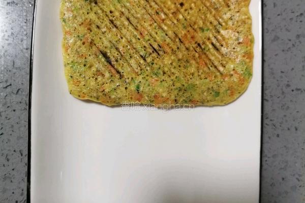 杂蔬麦片早餐饼（快手能量早餐）的做法图解14