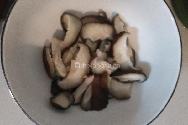 香菇油菜面的做法图解5
