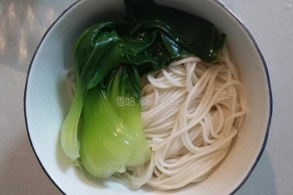 香菇油菜面的做法图解15