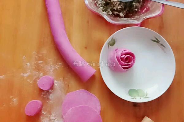 玫瑰饺子的做法图解2