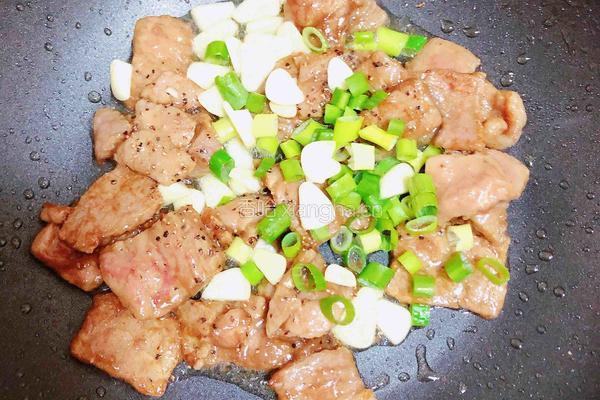 黑椒牛肉杏鲍菇的做法图解11