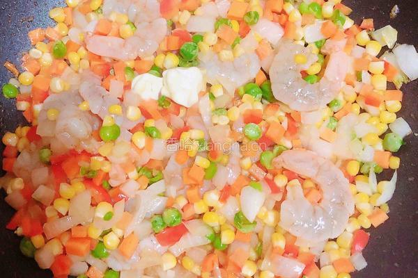 快手茄汁虾仁焗饭的做法图解9