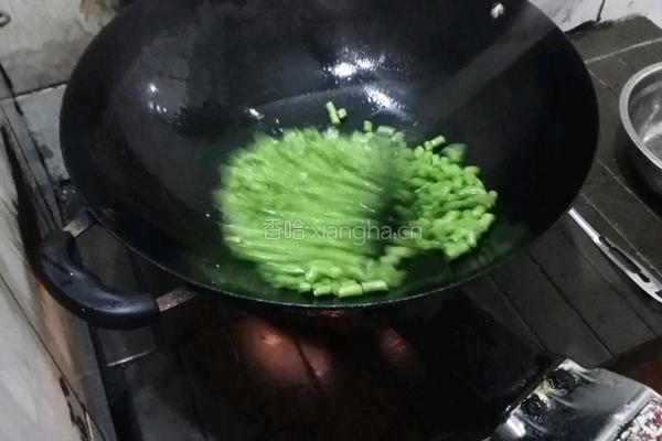 蛋炒豆角的做法图解5