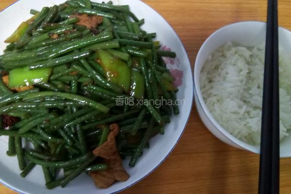 长豆角炒肉的做法图解8