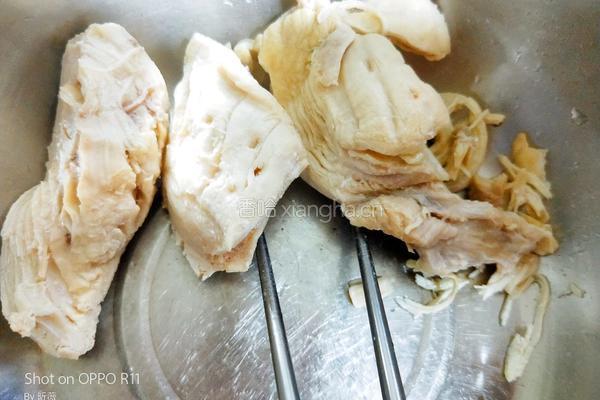 麻辣鸡丝的做法图解2