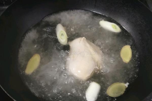 凉拌鸡胸肉的做法图解4