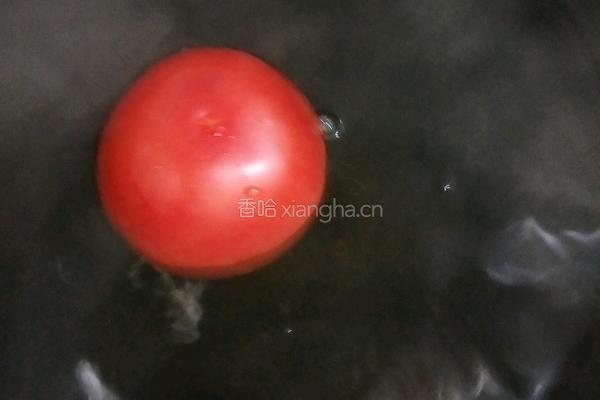 番茄蛋花汤的做法图解1