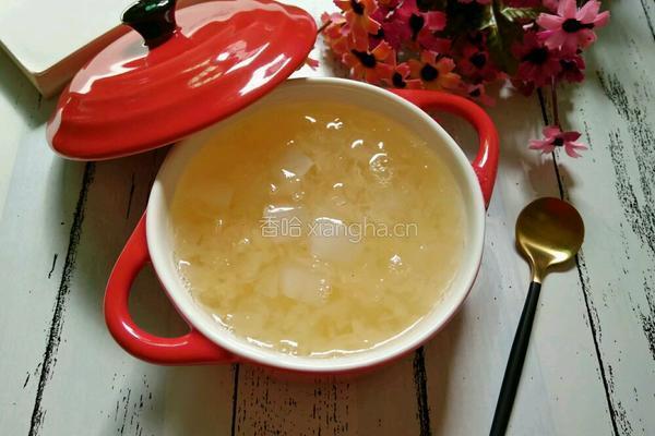 椰果银耳羹