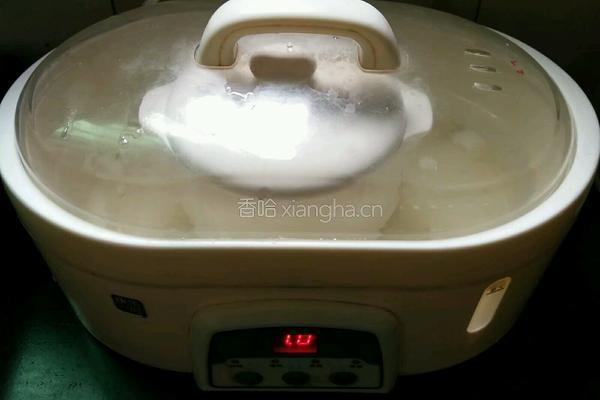 椰果银耳羹的做法图解7