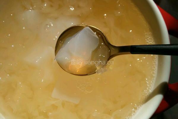 椰果银耳羹的做法图解10