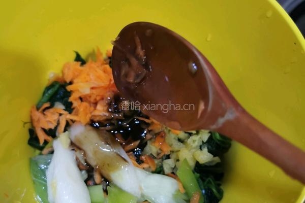 韩式菠菜的做法图解10