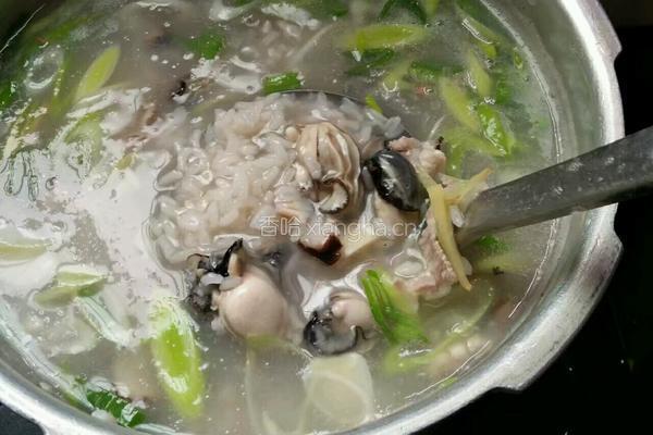 鲜味海蛎粥的做法图解11