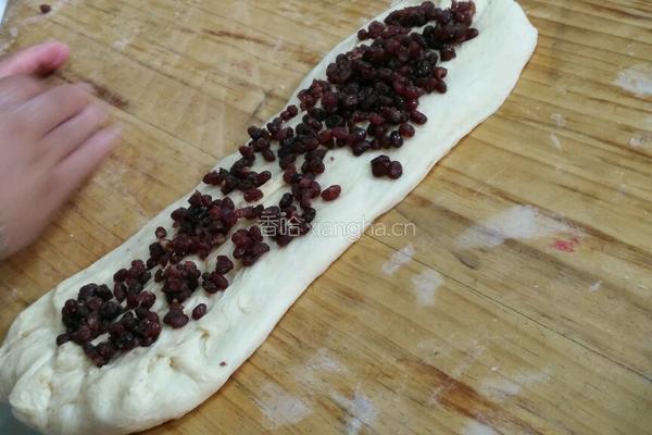 蜜豆吐司的做法图解3