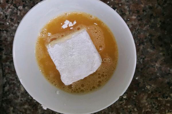 香煎金豆腐的做法图解5