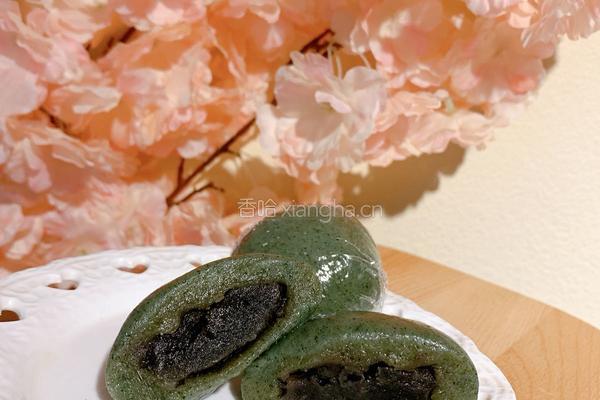 黑芝麻艾草青团的做法图解12