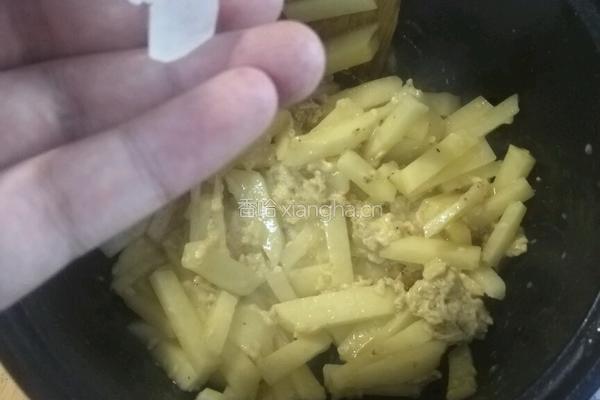 鸡蛋土豆条的做法图解6