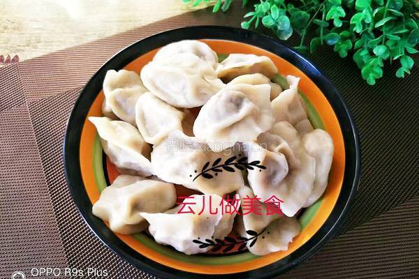 鲷鱼香菇饺子