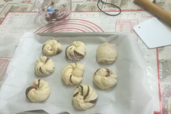 豆沙面包卷的做法图解10