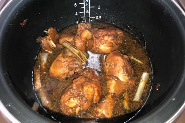 电饭煲鸡腿的做法图解15