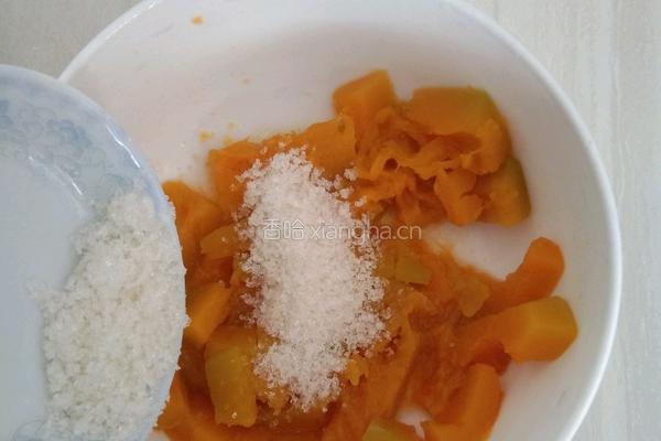 煎南瓜饼的做法图解2