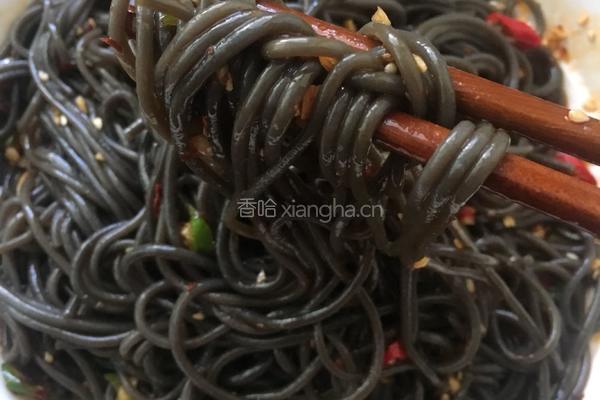 凉拌蕨根粉的做法图解14