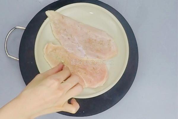 减肥餐～香煎鸡扒的做法图解4
