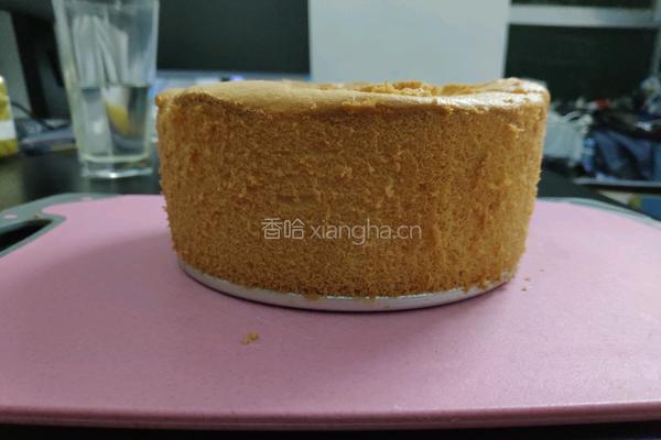 6寸戚风蛋糕的做法图解7