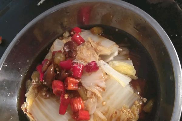 爆椒白菜