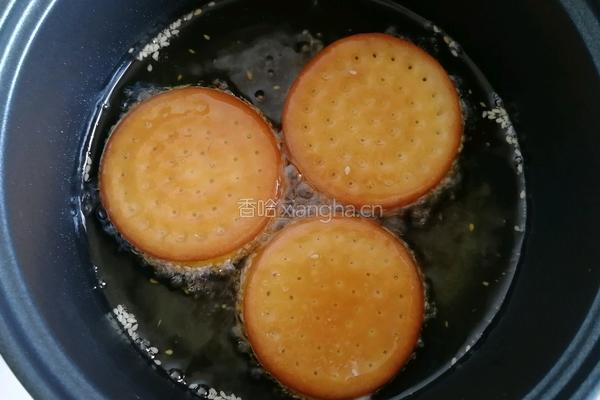 南瓜糯米夹心饼的做法图解16